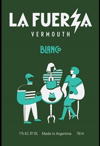 La Fuerza Blanco Vermouth Label