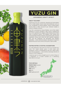 YUZUGIN Product Sheet