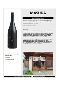 Black Samurai Product Sheet